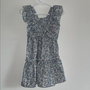 Toddler Girl Floral Ruffle Dress